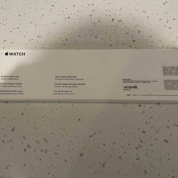 AUTHENTIC APPLE WATCH BAND, BRAIDED SOLO LOOP, 44MM, SZ 8 - Picture 3 of 3